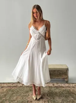 Harmony Midi Dress Pearl