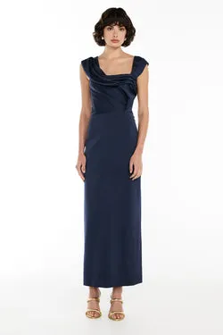 Sculpted Drape Dress