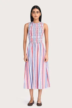 Sophia Dress  - Ikaria stripe