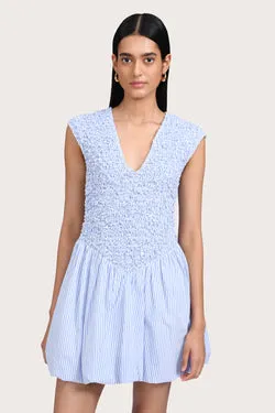 Florencia Mini Dress - Seine Stripe