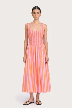 Madelina Dress - Carinvale Stripe
