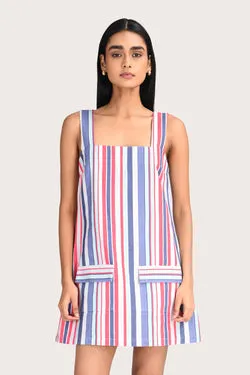 Isla Mini Dress  - Ikaria Stripe