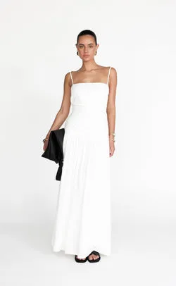 Reese Maxi Dress (White)