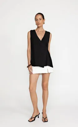 Sandra Mini Skirt (White)