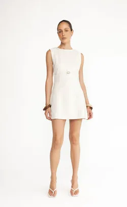 Rukaya Mini Dress (Oat)