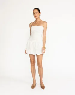 Yagya Mini Dress (White)