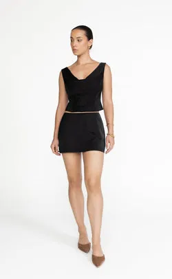 Cascades Mini Skirt (Black)
