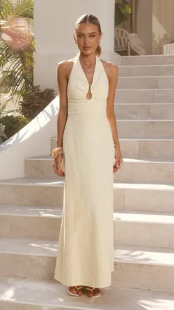 Larna Maxi Dress - Butter