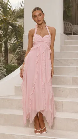 Nadine Maxi Dress - Pink