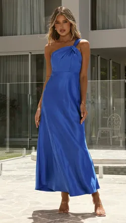 Leah Maxi Dress - Royal Blue