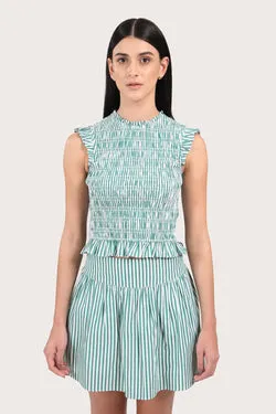 Coco Top - Palm Stripe