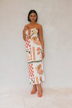 Piper Midi Dress - Prego Rossa