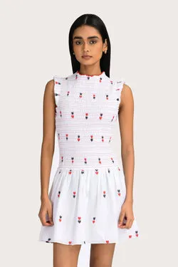 Raffaella Mini Dress  - White