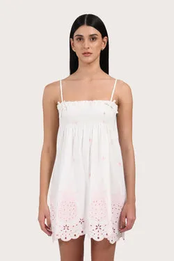 Arlo Mini Dress - White