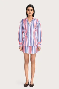 Corina Skirt  - Ikaria stripe