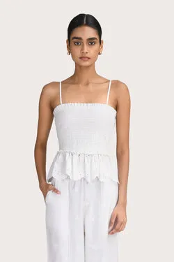 Cassandra Top - White