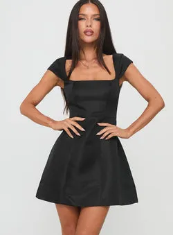 Mariza Mini Dress Black