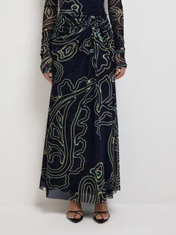 AURELIA PAISLEY SKIRT