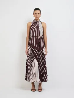 MONTMARTRE STRIPE MAXI DRESS