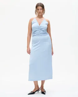 Atalia Dress (Subdued Blue)