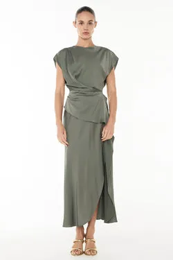 Fluid Notion Drape Dress