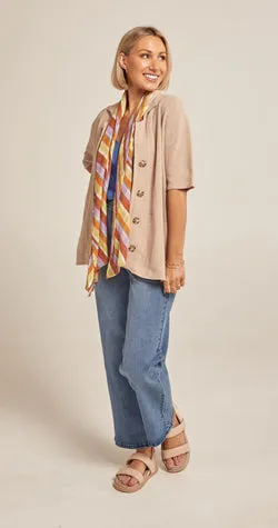 Mila Scarf - Sunset Stripe