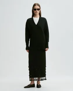 Estilla Maxi Skirt (Black)