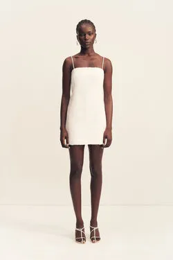 ELUNA PANELLED SEQUIN MINI DRESS