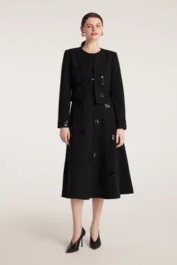 Embellished Jacket - Black