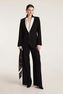 Tuxedo Jacket - Black