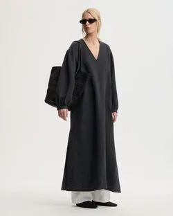 Louise Maxi Dress (Black)