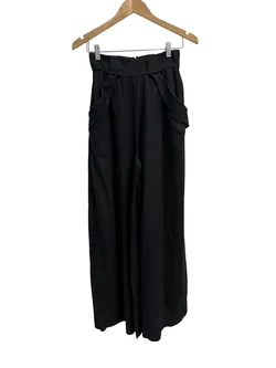 Aje Black Wide Leg Pants 6