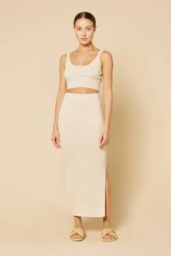 HARLOW KNIT MIDI SKIRT