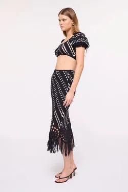 Lexi Crochet Midi Skirt