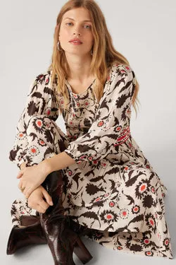 Katel Dress (Ecru)