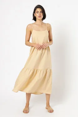 MILES LINEN MIDI DRESS