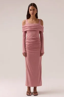 ELAIAN LONG-SLEEVE DRESS - BALLET