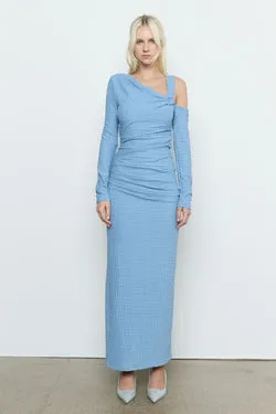 SOLSTICE DRESS - SLATE BLUE