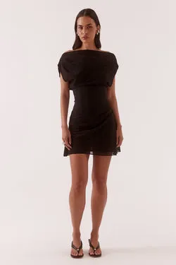 ADA MINI DRESS - BLACK
