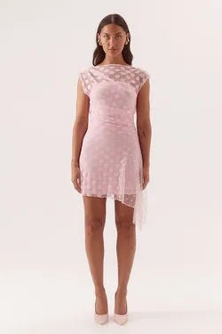 BLYTH MINI DRESS - PEONY