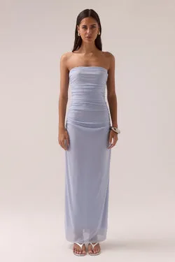 MYRIAD BOLERO DRESS - COOL BLUE