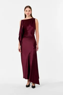 NAYARA DRESS - BLACKBERRY