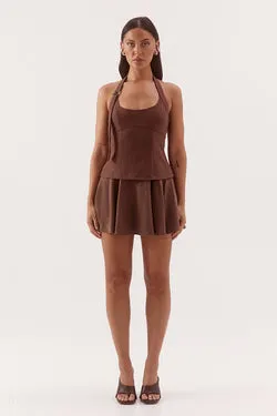MAVI MINI DRESS - MOCHA