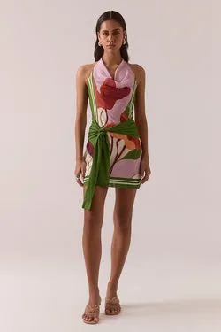 KALEA MINI DRESS - BOTANIC