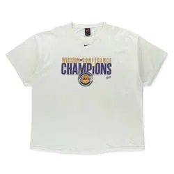 Vintage NIKE Team Los Angeles Lakers NBA Playoffs 2001 Champions (XXL-XXXL)