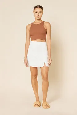 NIMA LINEN MINI SKIRT