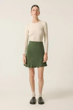 REESE CUPRO MINI SKIRT