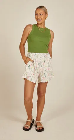 Soiree Short - Cream