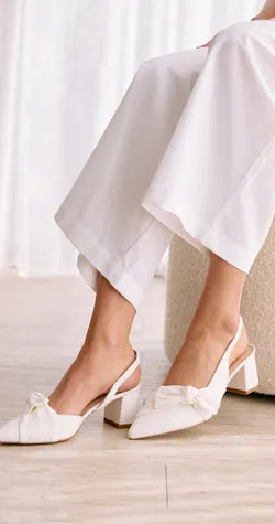 Isla Heel - White