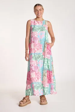 Daydream Shift Dress  - Patchwork